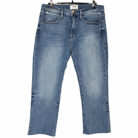 Frame Denim Denim - Frame Denim Boyfriend High Rise Light Wash Relaxed